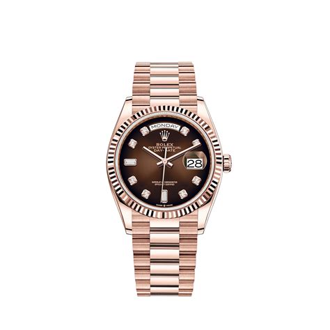 gold brown rolex|rolex day date 36 18 ct.